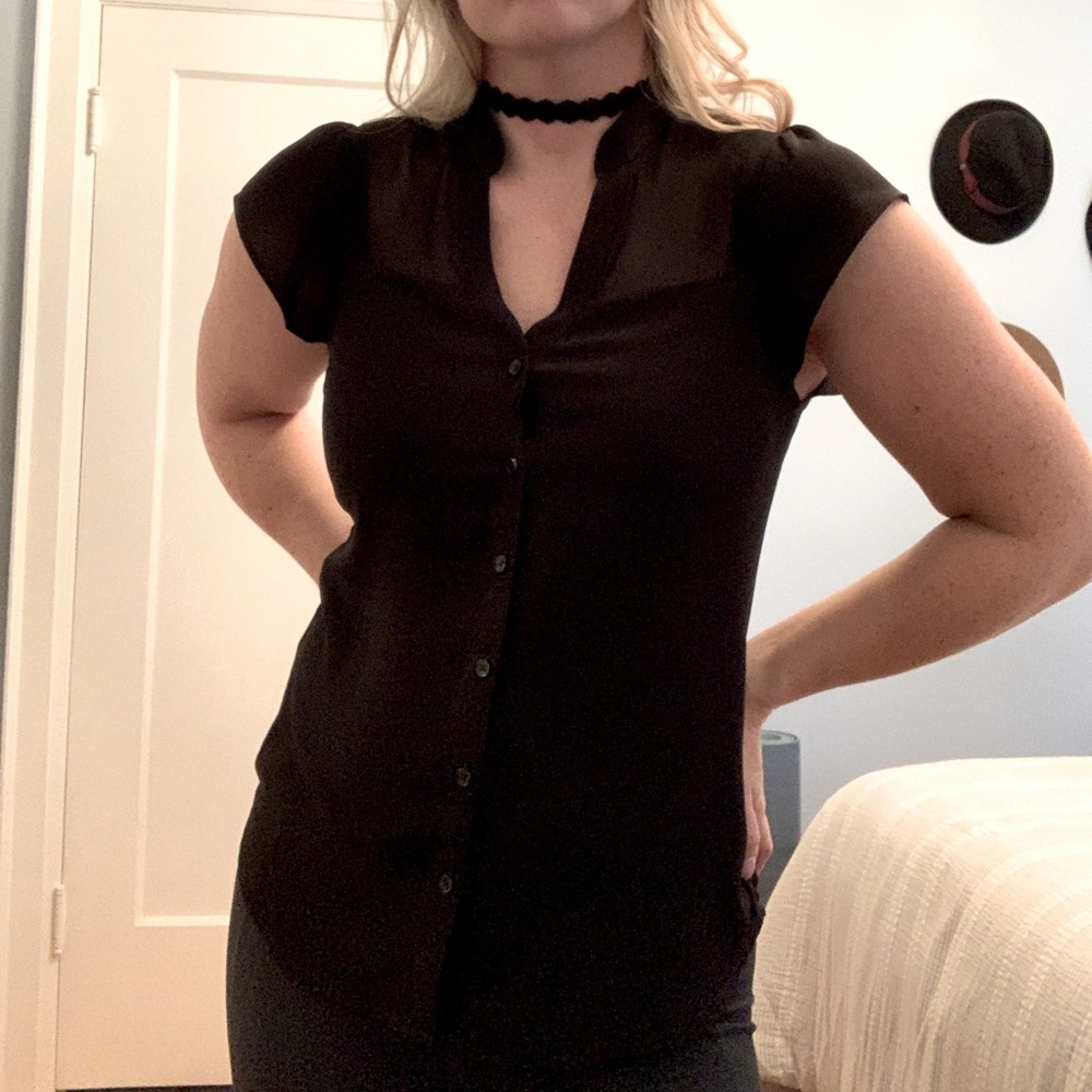 EXPRESS button up camisole